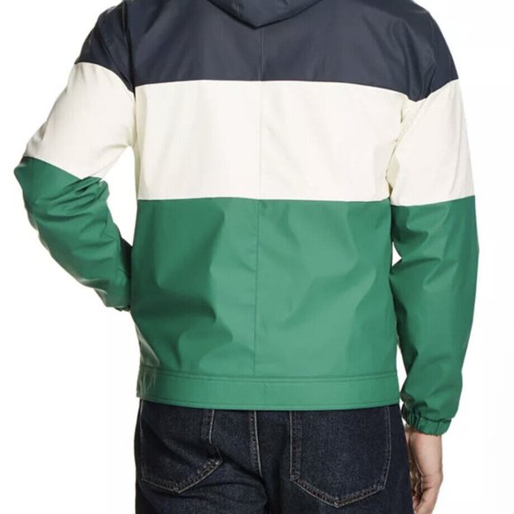 Weatherproof Vintage - Mens Hooded Short Windbreaker Jacket - Picture 8 of 8